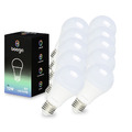 LED Glühbirne E27 Lampe Bulb 9 - 15 W Booga kaltweiss warmweiss Energiesparlampe