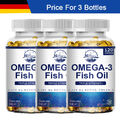 Omega 3 6 9 2160 mg - 360 Kapseln Fischöl hochdosiert Fettsäuren EPA DHA Vitamin