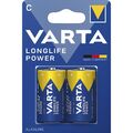 Varta Longlife Power Baby Alkali Mangan Batterien LR14/C 1,5V Inhalt 2 Stück