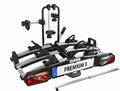 Eufab Fahrradträger PREMIUM 3 faltbar klappbar Tasche 60kg E-Bike +Rampe