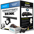 Anhängerkupplung BRINK abnehmbar für BMW 2er Active Tourer +E-Satz Kit NEU