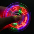 LED Fidget Spinner Luminous Hand Top Spinners Glow in Dark EDC Stress Toy Relief