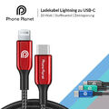 Ladekabel Liightning auf USB-C Datenkabel für Original Apple iPad iPhone 1,2m-2m