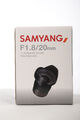 Samyang 20mm f1.8 ED AS UMC Sony A