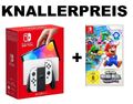 Nintendo Switch OLED Modell Konsole weiss + Super Mario Bros. Wonder - NEU OVP