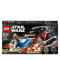 LEGO Star Wars A-Wing vs. TIE Silencer Microfighters - 75196