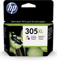 HP 305XL Farbe Original Druckerpatrone mit hoher Reichweite für HP DeskJet, HP