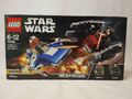 LEGO Star Wars A-Wing vs. TIE Silencer Microfighters - 75196