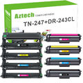 TONER/Trommel TN-247 DR-243CL Compatible with Brother MFC-L3750CDW DCP-L3550CDW