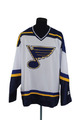 Starter New St Louis Blues NHL Ice Hockey Jersey White/ Blue XLarge