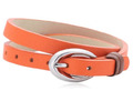 Esprit Damen Armband Edelstahl Lederarmband Leder 38 cm orange ESBR11336H380