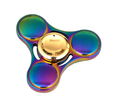 Fidget Spinner Metall Spielzeug Stress Tri Hand Entspannung Rainbow
