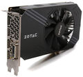 Zotac GeForce GTX 1060 Mini Grafikkarte , 6GB GDDR5, DVI, HDMI, 3x DP Bulkware