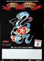 ROSE TATTOO - 2001 - Plakat - Live In Concert - 25 to Life Tour - Poster