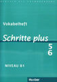 Schritte plus 5+6. Deutsch als Fremdsprache / Vokabelheft zu Band 5 und 6