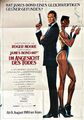 Original Filmplakat - James Bond 007 Im Angesicht des Todes - Sammlung Poster 2