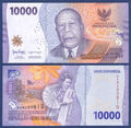 INDONESIEN / INDONESIA 10000 Rupiah 2022  UNC  P. NEW