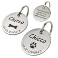 Hundemarke mit Gravur - Personalisiert mit Name für Hunde Welpen Katzen Tiermark