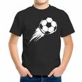 Kinder T-Shirt Jungen Fußball-Motiv Sport-Kleidung Geschenk für Jungen