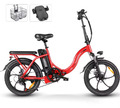 Elektrofahrrad Klapprad E-Bike 20 Zoll 350W Citybike E-fahrrad für Erwachsene CE