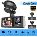 Dual Lens Autokamera Dashcam Full 1080P HD DVR Recorder Nachtsicht G-Sensor Neu