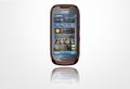 Nokia C7-00 Smartphone (8.89cm (3.5 Zoll) Touchscreen, 8MP Kamera, 8GB) mahogany