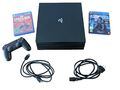 Sony PlayStation 4 Pro 1TB - JetBlack inkl. 1 Controller & 2 Spielen