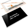 15,6" LED Display glossy passend für Toshiba Satellite L650-1N8 WXGA HD 1366x768