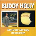 Buddy Holly - That'll Be The Day / Remember (2002) CD NEU/VERSIEGELT SPEEDYPOST