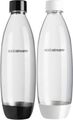 Sodastream PET-Flasche Fuse Duo-Pack 1l Ersatzflasche Sprudlerflasche Sprudler