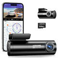 AZDOME True 4K Dash Cam Auto Kamera mit GPS WIFI Sprachsteuerung Nachtsicht+64G