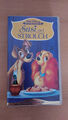 Walt Disney Susi und Strolch Meisterwerk Edition VHS mit Hologramm,Hülle40000582