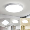 LED Deckenlampe Deckenleuchte Panel Schlafzimmer Bad Wohnzimmer Flur lampe IP44