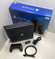 Sony PlayStation 4 Pro 1TB Jet Black (CUH-7016B) + Controller + Kabel