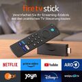 Fire TV Stick mit Alexa-Sprachfernbedienung (mit TV-Steuerungstasten)