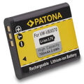 Patona - Ersatzakku VW-VBX070 kompatibel zu Pentax D-Li88 / Sanyo DB-L80 - 3,7 V