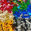LEGO® 1.000 Steine Bausteine, Basic, Sondersteine + Grundplatte nach Wahl