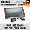 Archos 101 Internet Tablet 8 GB, Android A10.1 IT, schwarz