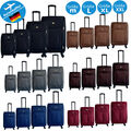 Stoff Koffer Kofferset Trolley Reisekoffer Taschen Gepäck Handgepäck M-L-XL-XXL