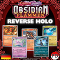 Pokemon Karten OBSIDIAN FLAMMEN REVERSE HOLO | ALLE KARTEN | GLURAK