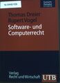 Software- und Computerrecht. UTB ; 2938; Betriebsberater : Studium Dreier, Thoma