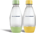 SodaStream DuoPack Kunststofflaschen Fuse 0,5L, spülmaschinengeeignet, 2er-Pack,