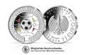 11 Euro Münze Fußball EM 2024 Silbermünze Bankfrisch NEU 11€ Stempelglanz