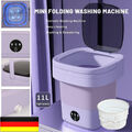 Faltbare Mini-Waschmaschine Reise Camping Waschmaschine Kleine Waschautomat 11L
