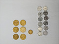 19 Münzen Chile