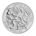Beowulf & Grendel  1 oz 999 Mythen & Legenden 2 Pounds Großbritannien 2024 ST