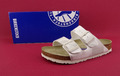 Birkenstock ARIZONA Sandalen Pantoletten Weichbettung Soft Footbed Weiß Gr. 40