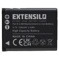 Akku Batterie 700mAh für Pentax D-Li88, Sanyo DB-L80, Toshiba PX1686