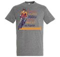 Youth Designz Herren T-Shirt Logo Fahrrad ohne Akku Bike Sport Lustig Spruch Fun