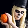 Farbige Halloween Kontaktlinsen ohne Stärke Karneval Zombie Vampir Fasching Gelb